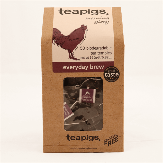Teapigs 50 Biodegradable Everyday Brew Tea 165g